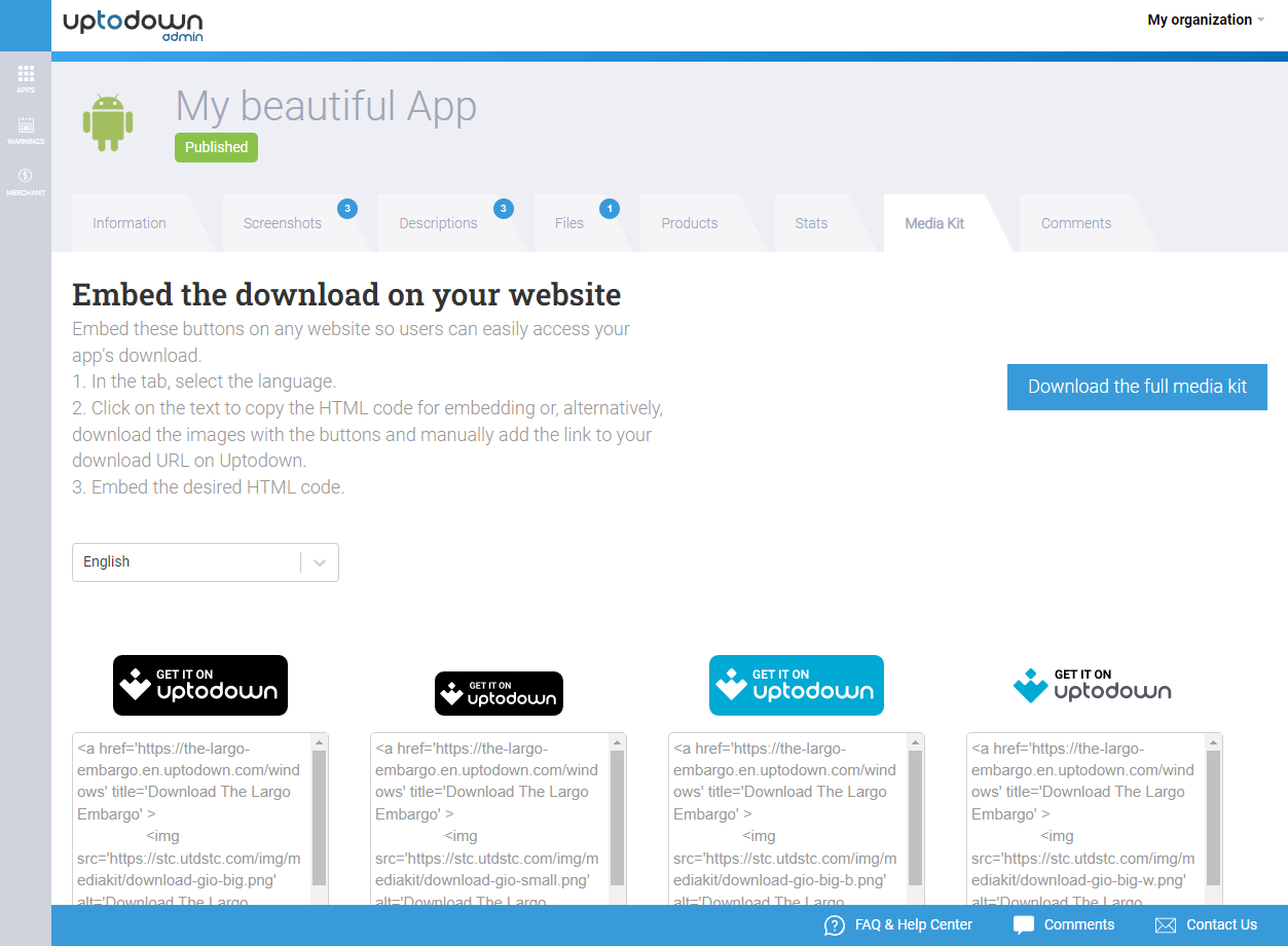 C mo enlazar la descarga de tu app en p ginas externas media kit