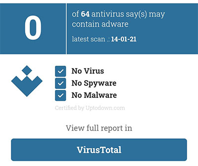 Uptodown   Virustotal Inform 